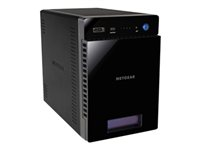 NETGEAR ReadyNAS 104 RN10400 - NAS-server - 4 fack - SATA 3Gb/s - HDD - RAID RAID 0, 1, 5, 10 - RAM 512 MB - Gigabit Ethernet - iSCSI support RN10400-100EUS