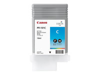 Canon PFI-101 C - 130 ml - cyan - original - bläcktank - för imagePROGRAF iPF5000, iPF5100, iPF6000S, iPF6100, iPF6200 0884B001