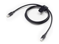 mophie charge stream - USB-kabel - 24 pin USB-C (hane) till 24 pin USB-C (hane) - 2 m - USB-strömförsörjning (30W) - vit 409912828