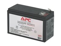 APC Replacement Battery Cartridge #106 - UPS-batteri - 1 x batteri - Bly-syra - svart - för P/N: BE400-CP, BE400-IT, BE400-KR, BE400-RS, BE400-SP, BE400-UK, BGE90M, BGE90M-CA APCRBC106