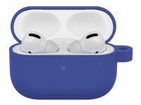 OtterBox - Fodral för trådlösa hörlurar - polykarbonat, syntetiskt gummi - blueberry tarte - för Apple AirPods Pro 77-90322