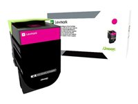 Lexmark 700X3 - Extra lång livslängd - magenta - original - tonerkassett LCCP - för Lexmark CS510de, CS510dte 70C0X30