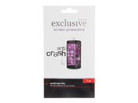 Insmat Exclusive AntiCrash - Skärmskydd för mobiltelefon - film - transparent - för Xiaomi 12T, 12T Pro 861-1429