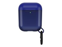 OtterBox Ispra Series - Fodral för trådlösa hörlurar - polykarbonat, zinklegering, TPE (termaplastisk elastomer) - blå rymddräkt - för Apple AirPods (1:a generation, 2a generation) 77-65503