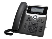 Cisco IP Phone 7821 - VoIP-telefon - SIP, SRTP - 2 linjer CP-7821-K9=