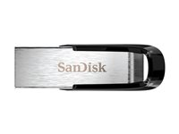 SanDisk Ultra Flair - USB flash-enhet - 64 GB - USB 3.0 - blå SDCZ73-064G-G46B