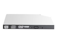 HPE - Diskenhet - DVD±RW (±R DL) / DVD-RAM - 8x/8x/5x - Serial ATA - intern - svart HP-jack - för ProLiant DL20 Gen10, DL325 Gen10, DL360 Gen10, DL360 Gen9, ML30 Gen10 726537-B21