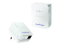 NETGEAR Powerline XWNB5201 - PowerLine adaptersats HomePlug AV (HPAV) - Wi-Fi - 2,4 GHz - vägginsticksbar XWNB5201-100PES