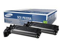 Samsung SCX-P6320A - 2-pack - svart - original - tonerkassett - för SCX-6320F, 6322DN SCX-P6320A/ELS