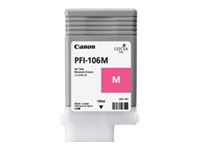 Canon PFI-106 M - 130 ml - magenta - original - bläcktank - för imagePROGRAF iPF6400, iPF6400SE, IPF6450 6623B001