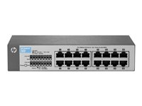 HPE OfficeConnect 1410 16 - Switch - L3 - ohanterad - 16 x 10/100 - skrivbordsmodell J9662A#ABB