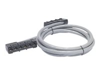 APC Data Distribution Cable - Nätverkskabel - RJ-45 (hona) till RJ-45 (hona) - 13.1 m - UTP - CAT 5e - grå DDCC5E-043