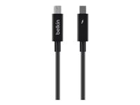 Belkin - Thunderbolt-kabel - Mini DisplayPort (hane) till Mini DisplayPort (hane) - 1 m F2CD054BT1M
