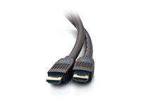 C2G 12ft 8K HDMI Cable with Ethernet - Performance Series Ultra High Speed - Ultra High Speed - HDMI-kabel med Ethernet - HDMI hane till HDMI hane - 3.6 m - svart - 8K60 Hz (7680 x 4320) stöd, 4K120 Hz (4096 x 2160) stöd, stöd för 10K C2G10456