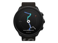 Suunto 9 Baro - Titanium Limited Edition - glasfiberarmerad polyamid - sportklocka med rem - textil - svart - handledsstorlek: 130-220 mm - display 1.34" - Bluetooth - 66.9 g SS050892000