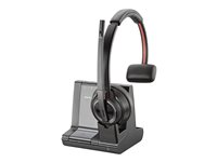 Poly Savi 8210-M Office - Savi 8200 series - headset - på örat - DECT / Bluetooth - trådlös - svart 8D3J8AA